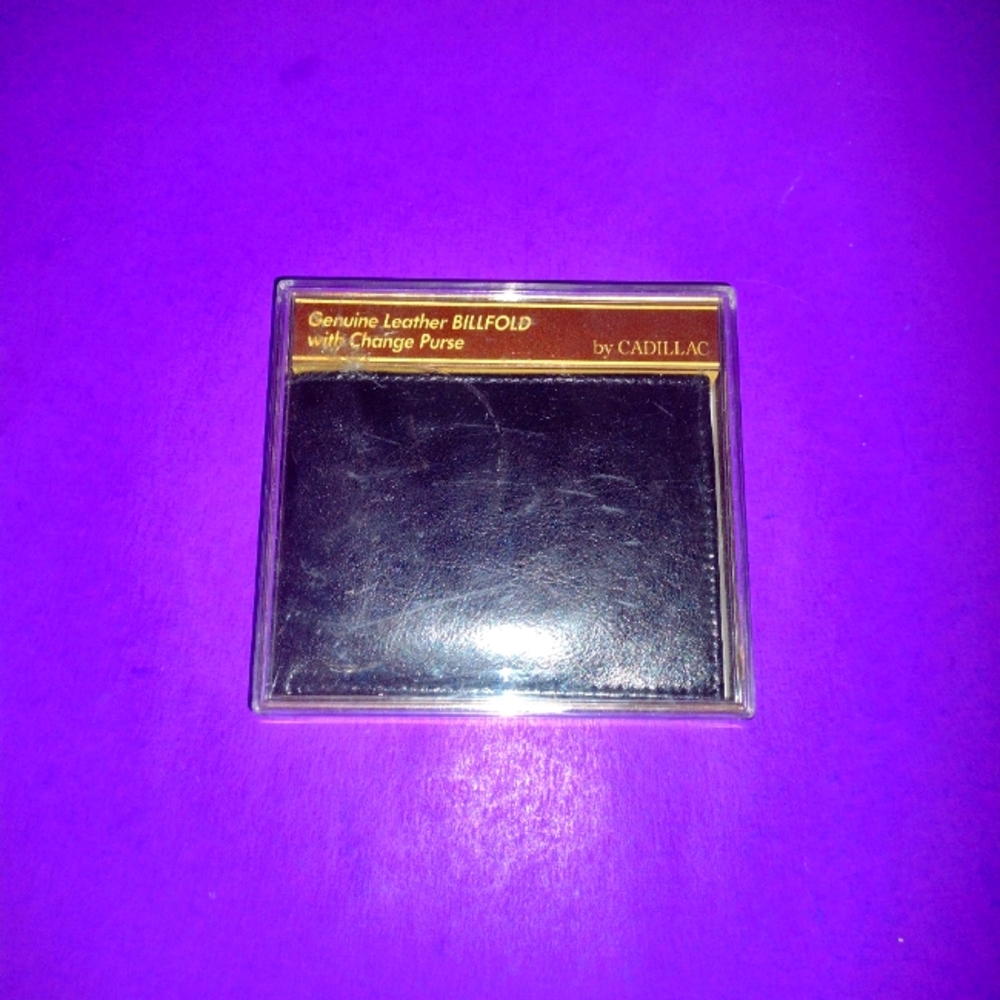 Cadillac Black Billfold Wallet